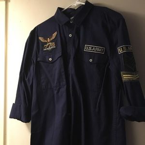 Topman Medium Button Up Shirt No Longer Sold